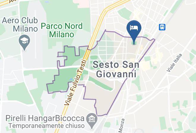 Milan - Grand Hotel Barone Di Sassj Maps