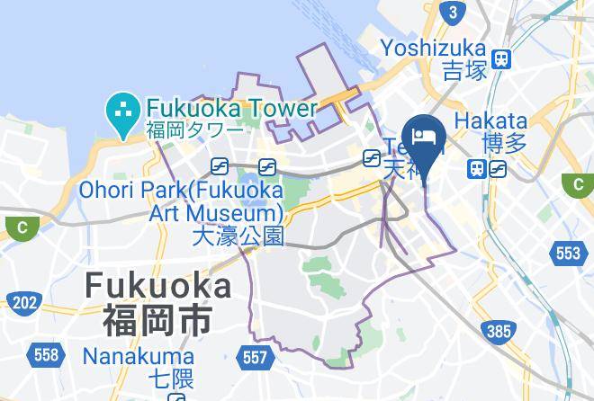 Fukuoka City Chuo Ward - Grand Base Hakata Haruyoshi Maps