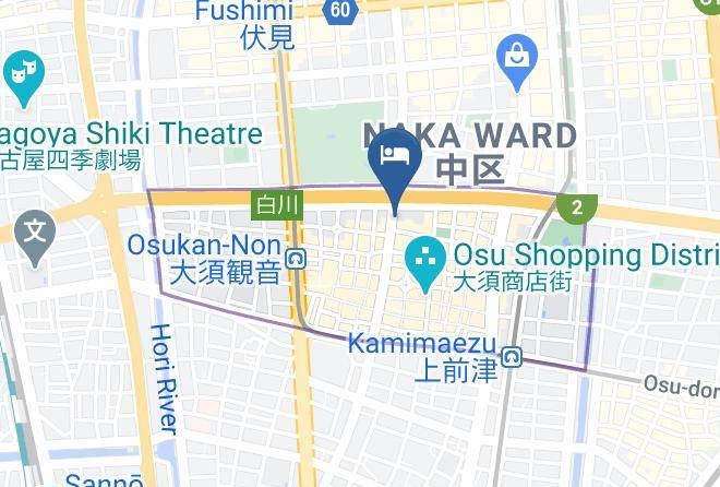 Nagoya City Naka Ward - Grand Base Osu Osu Maps