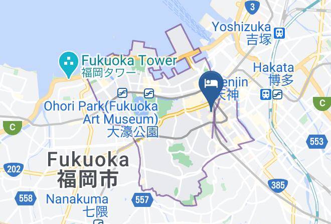 Fukuoka City Chuo Ward - Grand Base Yakuin Maps