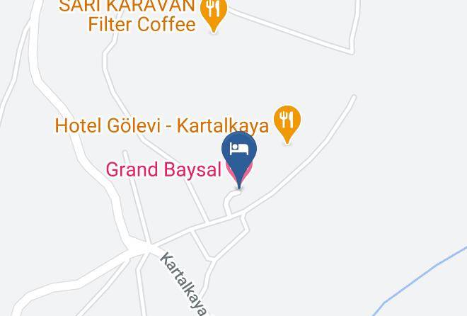 Bolu - Grand Baysal Hotel Maps