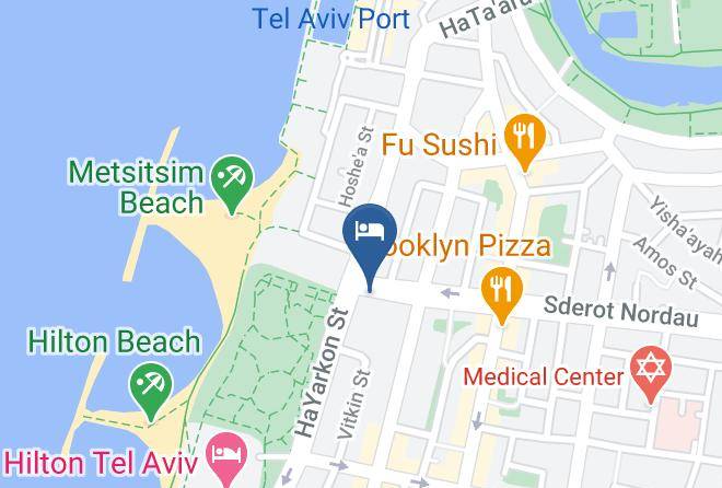 Tel Aviv Yafo - Grand Beach Hotel Maps