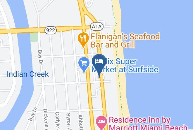 Miami Dade - Grand Beach Hotel Surfside West Maps