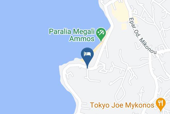 Mykonos - Grand Beach Maps