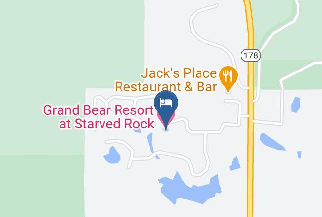 La Salle - Grand Bear Resort At Starved Rock Maps