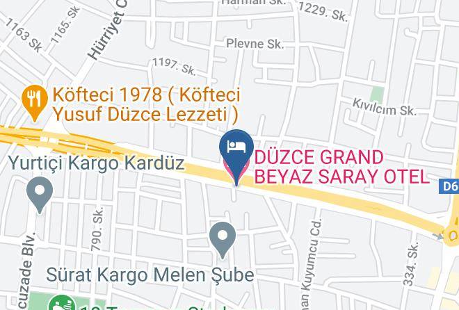 Duzce Kultur - Duzce Grand Beyaz Saray Otel Maps