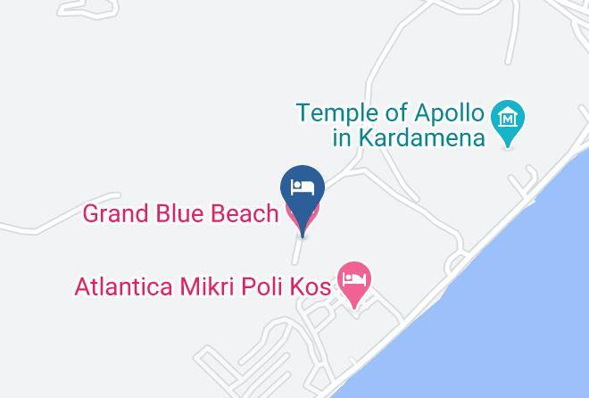Kos - Grand Blue Beach Hotel Maps