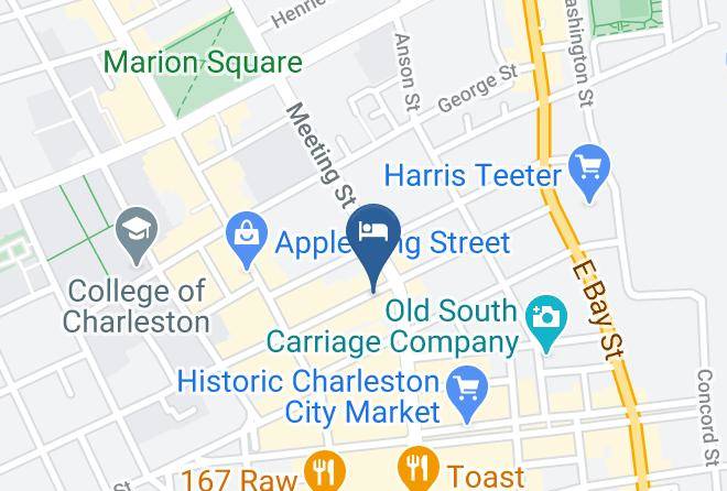 Grand Bohemian Hotel Charleston Autograph Collection Map