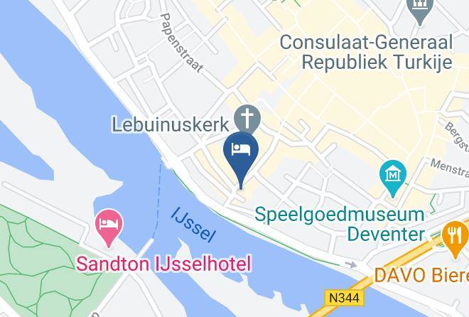 Deventer - Grand Boutique Hotel Restaurant Huis Vermeer Maps