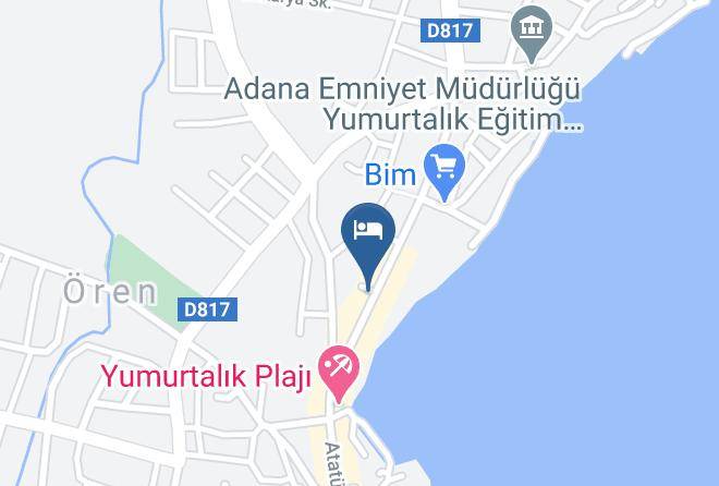 Yumurtalik - Grand Btc Beach Hotel Yumurtalik Maps