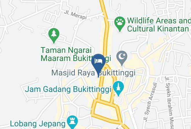 Kota Bukittinggi - Grand Bunda Hotel Maps