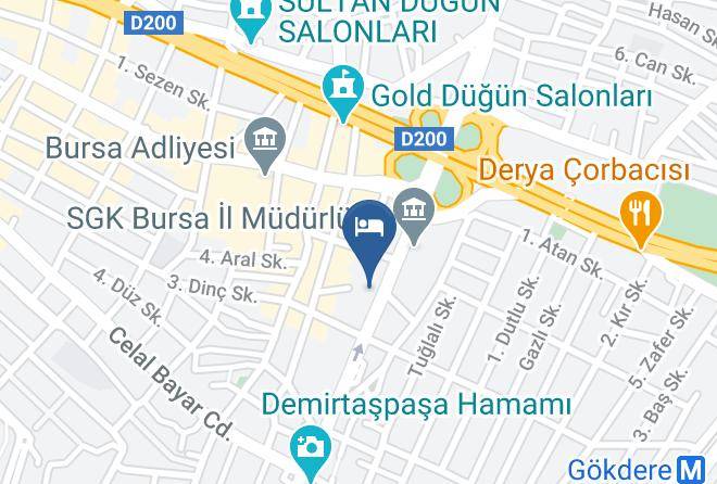 Osmangazi - Grand Bursa Otel Maps