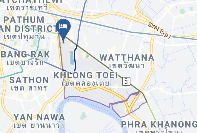 Royal Ivory Nana Hotel Bangkok Map