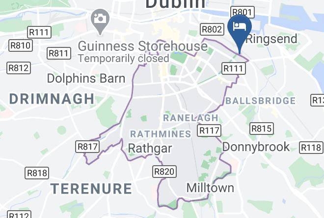 Dublin City - Grand Canal Hotel Maps