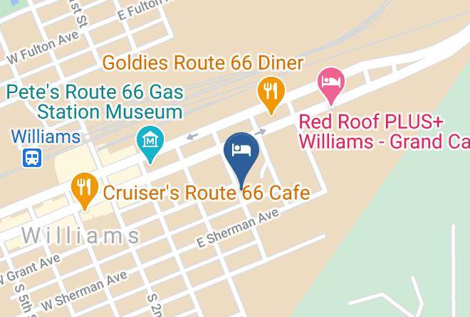 Coconino - Grand Canyon Hotel Maps