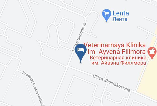 Grand Canyon Hotel Map