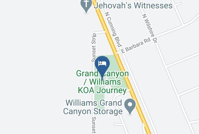 Coconino - Grand Canyon Williams Koa Journey Maps