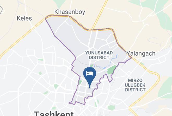 Tashkent - Grand Capital Hotel Maps