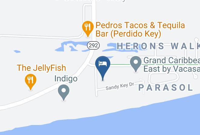 Escambia - Grand Carribean West Condo Perdido Key Maps
