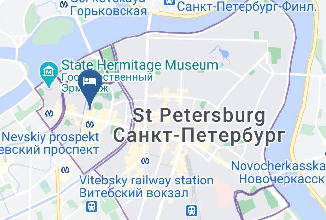 Grand Catherine Palace Hotel Map