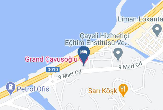 Cayeli - Grand Cavusoglu Hotel Maps