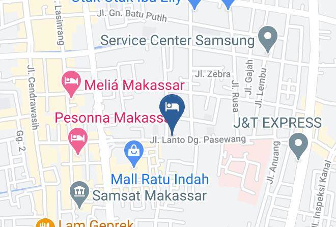 Makassar - Grand Celino Hotel Maps
