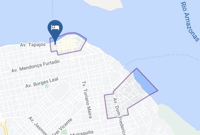 Santarem - Grand Center Hotel Maps