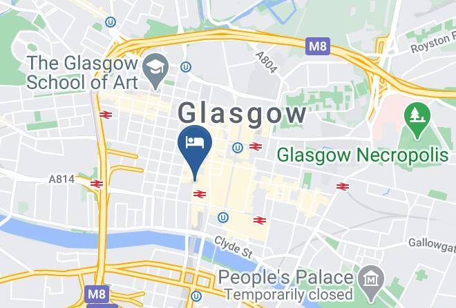 Glasgow City - Grand Central Hotel Maps