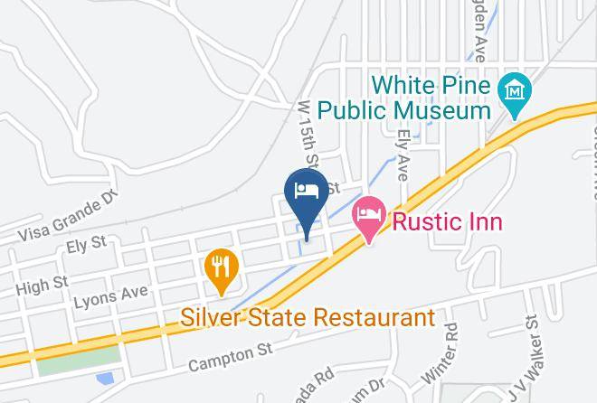 White Pine - Grand Central Motel Ely Maps