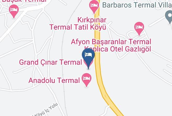 Ihsaniye - Grand Cinar Termal Maps