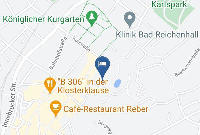 Berchtesgadener Land - Grand City Hotel Bad Reichenhall Hotel Maps