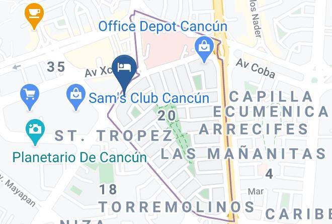 Benito Juarez - Grand City Hotel Maps