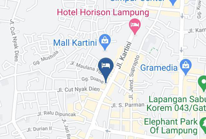 Bandar Lampung - Grand Cityhub Hotel Maps