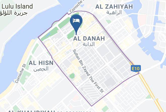 Abu Dhabi - Grand Continental Flamingo Hotel Maps
