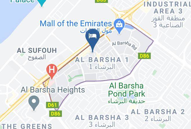 Dubai - Grand Cosmopolitan Hotel Dubai Maps