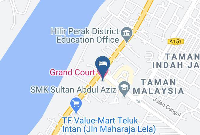 Hilir Perak District - Grand Court Hotel Maps