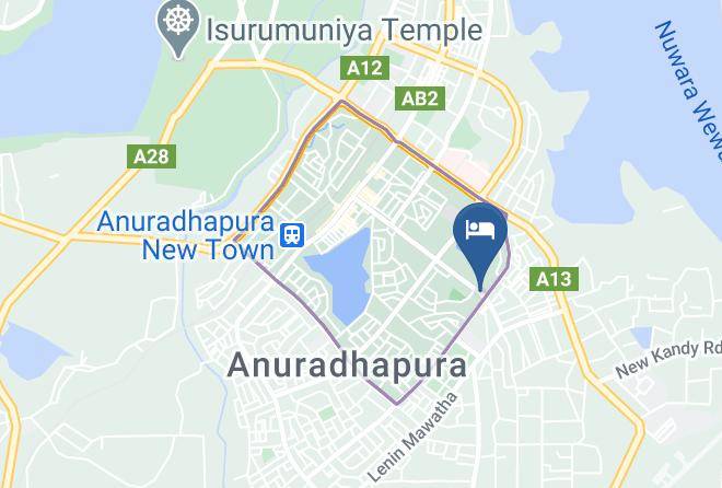 Anuradhapura - Grand Crown Hotel Maps