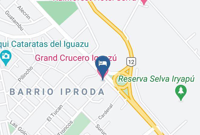 Puerto Esperanza - Grand Crucero Iguazu Hotel Maps