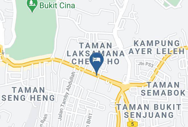 Melaka Tengah - Hotel Grand Ct Maps