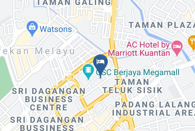 Grand Darul Makmur Hotel Map