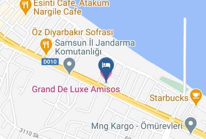 Grand De Luxe Amisos Hotel Map