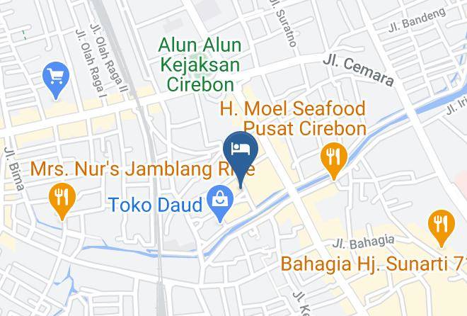 Cirebon Regency - Grand Dian Hotel Cirebon Maps