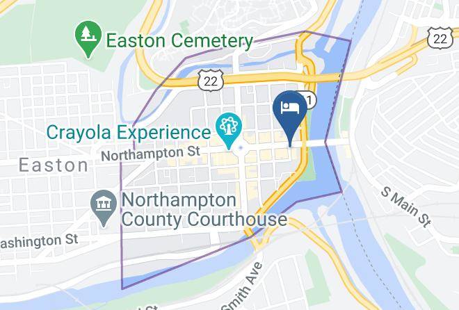 Grand Eastonian Hotel & Suites Map