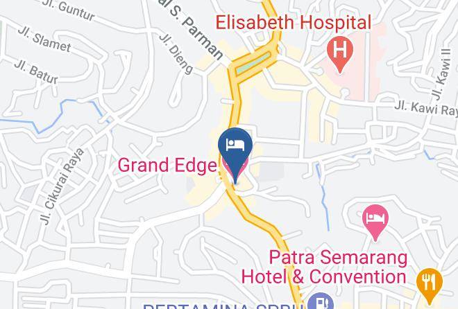 Kota Semarang - Grand Edge Hotel Maps