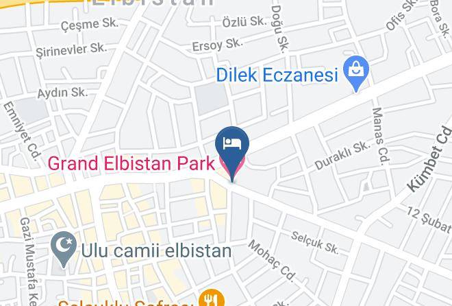 Elbistan - Grand Elbistan Park Hotel Maps