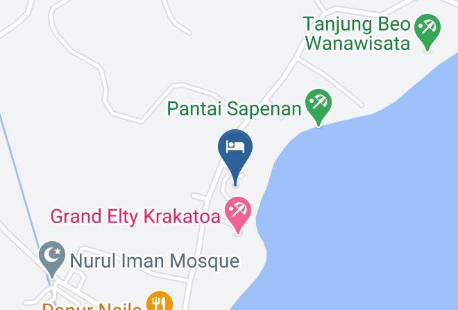Lampung Selatan - Grand Elty Krakatoa Resort Maps