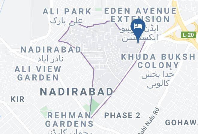 Islamabad - Grand Enclave Hotel Lahore Maps