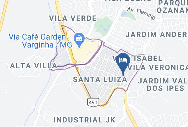 Varginha - Grand' Enio Hotel E Cantina Maps