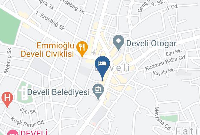 Develi - Grand Erciyes Otel Maps