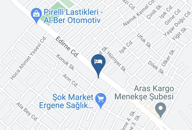 Ergene - Grand Eren Otel Maps